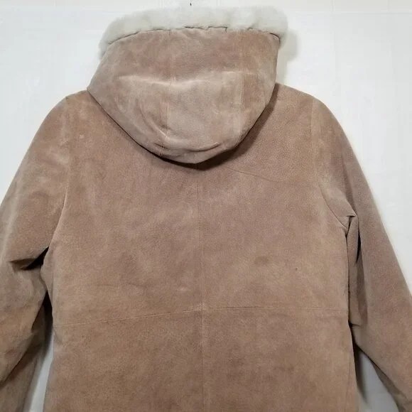 Wilsons Leather Kids suede jacket tan size XL - Picture 5 of 10